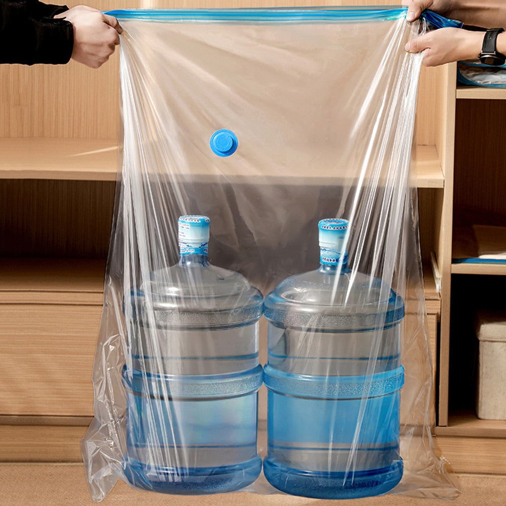 Reusable Compression Bags with Pump Cover and Vacuum